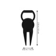 thumbnail image 2 of WHAMVOX Golfs Green Fork Accesorio Metálico Compacto Con Resistente Para De Golf, 2 of 7