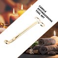thumbnail image 4 of Tijera para Velas Ehuebsd Cortador de acero inoxidable gancho Snuffer dorado, 4 of 6