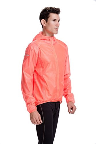 CYZ Men's Ultralight Wind Shell Water Proof Running Jacket - Bike