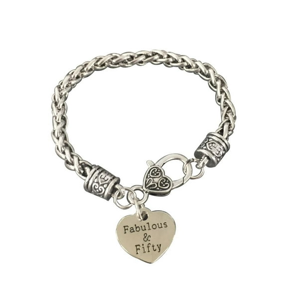 50th Birthday Gifts for Women, 50th Birthday Charm Bracelet, Perfect 50th Birthday Gift Ideas?