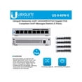 thumbnail image 2 of Ubiquiti UniFi Managed Gigabit Ethernet Switch (5-Pack) - US-8-60W-5, 2 of 6