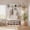 White, variant on 51" Farmhouse Hall Tree with Bench, 12-Cubby Shoe Storage & Coat Rack – Adjustable Shelves, Entryway Organizer – Light Ivory Gray