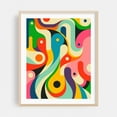 thumbnail image 2 of Insomniac - Digital Art Abstract Geometric Modern Art Pop Art Pattern Psychedelic Unframed Wall Art Print 30 x 40 inches, 2 of 13