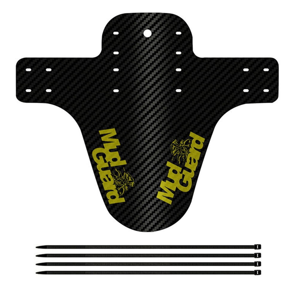 MTB Bicycle Fenders Colorful Front//Rear Tire Wheel Carbon Fiber Cycling Mudguard