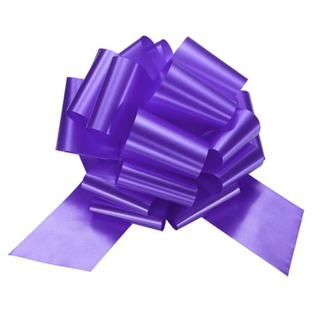 Uxcell 12 inch Large Gift Bow Big Gift Bow Present for Car Purple