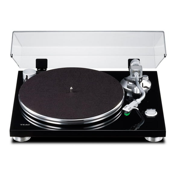 Unidad de correa giratoria Teac TN-3B-SE con piano USB, color negro