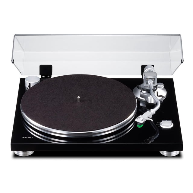 Unidad de correa giratoria Teac TN-3B-SE con piano USB, color negro