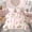 Cowgirl C, variant on Erosebridal Western Cowgirl Twin Bedding Sets for Girls, Personalized Initial D Bedding Comforter Set, Pink Reversible, 7pcs