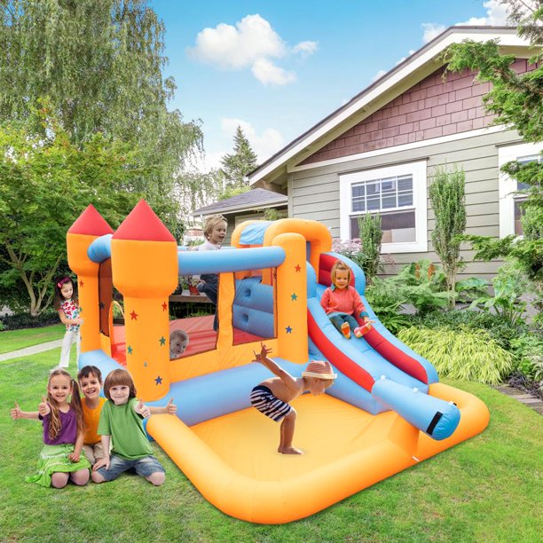bouncy house with ball pit
