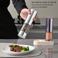 thumbnail image 6 of 3. Smart-Coarseness Electric Salt Grinder, ABS Body & Seasoning Technology for Cooking Enthusiasts, 6 of 9