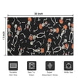 thumbnail image 5 of Skeleton Pumpkin Halloween Pattern Door Rugs,Washable Non Slip Door Mats Indoor,Decorative Door Mats,Entry Mat Indoor for Entrance,Bedroom,Kitchen,Bathroom,17"x30", 5 of 6