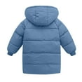 thumbnail image 6 of LIJCC Toddler Girls Long Puffer Jacket Outwear with Hood Kids Thicken Padded Down Coat Water-Resistant Quilted Insulated Winter Coat Winter Puffer Coat, 6 of 6