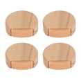 thumbnail image 2 of Wooden Door Stopper Set, Easy Installation, Prevent Slip Collision , Round Door Stop Holder, Suitable For Interior And Exterior Doors, 2 of 8