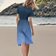thumbnail image 4 of Heisall Spring Summer Chiffon Midi Dresses for Women 2026 Elegant Classy Wedding Guest Floral Formal Cocktail Prom Dress, 4 of 6