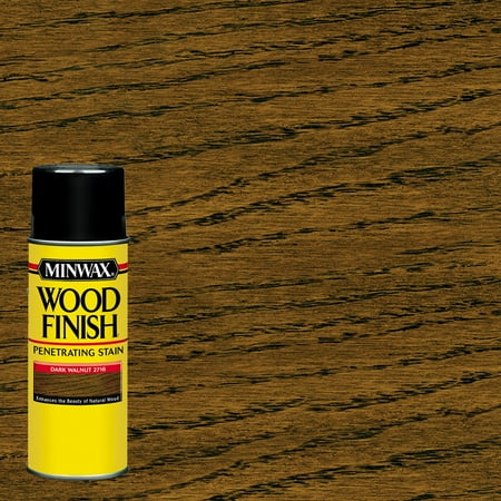 Minwax Wood Finish (Aerosol), Dark Walnut, 11.5 oz.