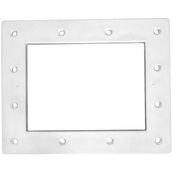 Pentair 516264 White Standard Throat Face Plate Replacement Kit Bermuda Gunite and Vinyl Liner Skimmer