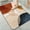 Abstract Earth - toned Shapes, variant on 1pc Physics Symbols and Equations Bathroom Rug Bathroom Decor and Accessories- Durable,Anti Slip,And Quick Drying,Suitable For Indoor/outdoor Use - Perfect For Bathrooms,Bedrooms,Kitchens