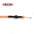 thumbnail image 2 of Arashi Clutch Cable for HONDA CBR600RR 2007-2012 Stainless Wire Line and Rubber Motorcycle Accessories CBR 600 RR CBR600 600RR Orange 2008 2009 2010 2011, 2 of 3