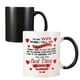thumbnail image 5 of Fiudx Taza de Cerámica Que Cambia de Color para San Valentín, Diseño de Reacción Térmica, Cambio de Color Activado Por Líquido Caliente, Idea de Regalo Romántica, Capacidad de 380 Ml, Regalo Único pa, 5 of 7
