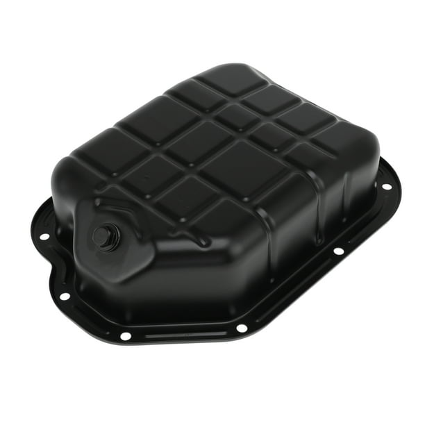 Cárter de aceite del motor Unique Bargains con tapón de drenaje para Nissan Pathfinder 2017-2020, empaque de aceite para Infiniti QX60 2017-2020, tapa de cárter de aceite No. 111106KA0B de hierro