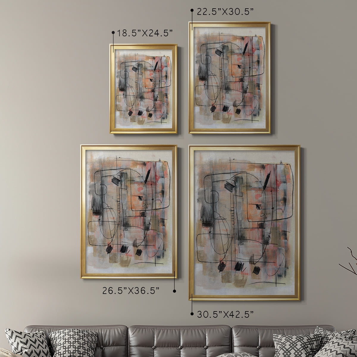 Walled City Premium Classic Framed Print - Ready to Hang