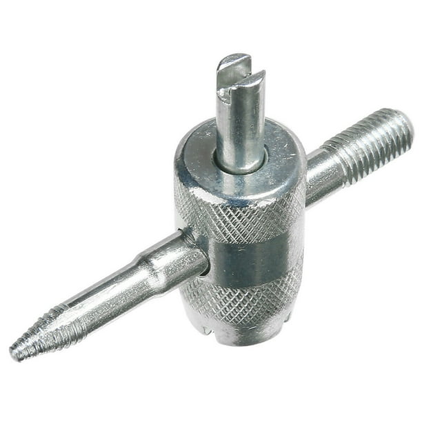 facefd 5pcs set Car Bike 4 Way Tire Valve core repair tool Valve Repair Tool Set Bicycle Wheel Valve Remover Valve Stem Cores Kit