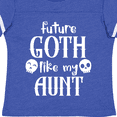 thumbnail image 4 of Inktastic Future Goth Like My Aunt with Skulls Boys or Girls Toddler T-Shirt, 4 of 5
