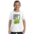 thumbnail image 4 of Funny Whats Up Cool Dinosaur Pun Crewneck T Shirts Boy Girl Teen Brisco Brands L, 4 of 6