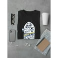thumbnail image 3 of Free Road Skateboard Drawing Tee Men's -Image by Shutterstock, 3 of 4