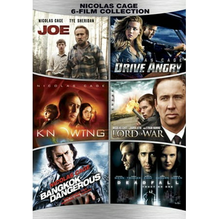 Nicolas Cage 6-Film Collection (DVD) (Best Nicolas Cage Moments)