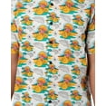 thumbnail image 3 of Neff Men's Hawaiian Duck AOP Adult Button-Down Short Sleeve T-Shirt, 3 of 6