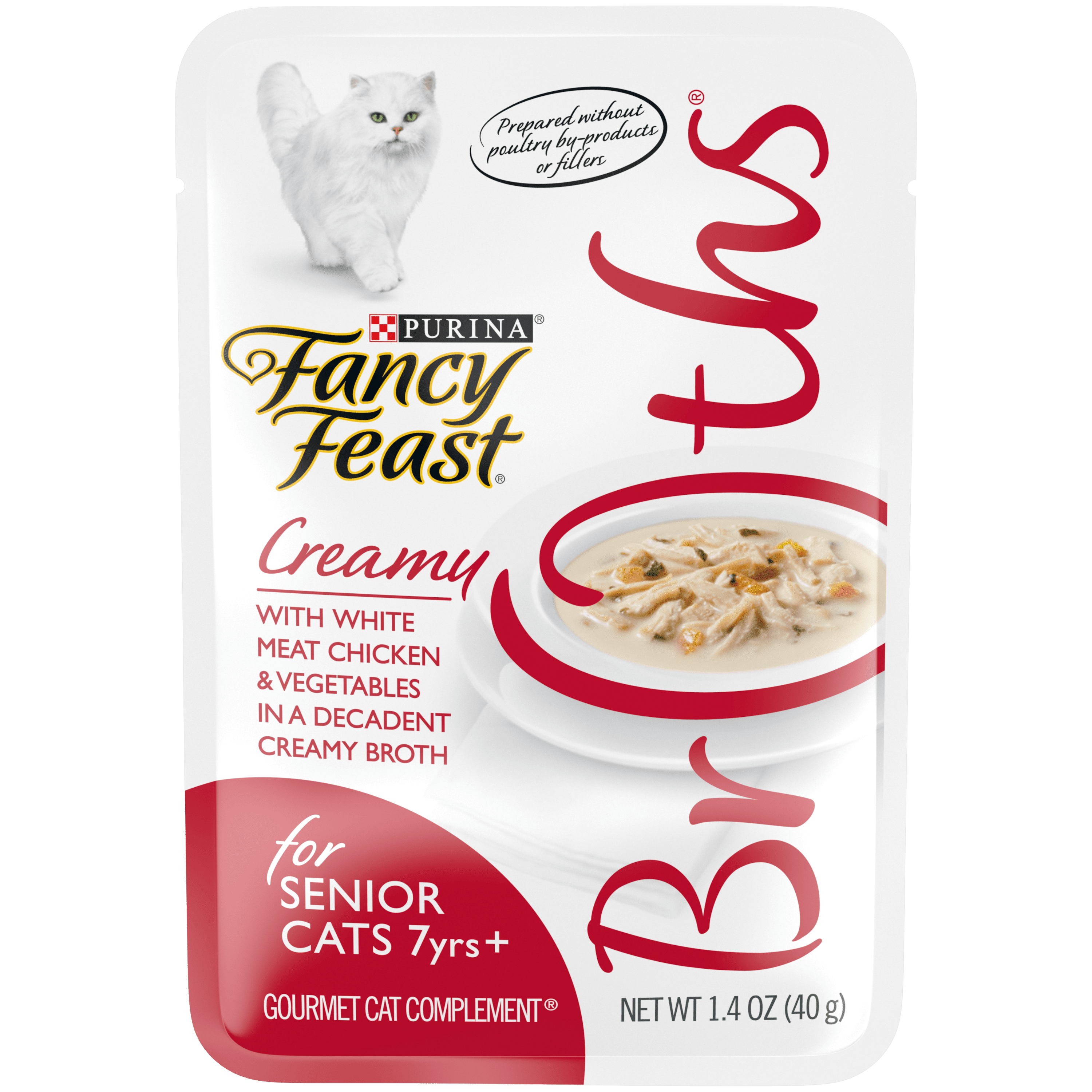 (16 Pack) Fancy Feast High Protein Senior Wet Cat Food Complement