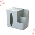 thumbnail image 1 of Raindrops 1Pack Facial Tissue Paper Holder Light Blue -Friendly Material for Kitchen, 1 of 8