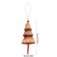 thumbnail image 3 of Arghm Gingerbread Man Ornament,Christmas Tree Pendant,Foam Material,5.91x2.36in, 3 of 6