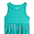 thumbnail image 2 of Wonder Nation Toddler Girls Tank Tutu Dress, Sizes 12M-5T, 2 of 3