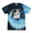 Blue Ocean, variant on Wild Bobby, Border Collie Dog Lover Pet Owner Animal Lover Tie-Dye T-Shirt