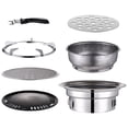 thumbnail image 1 of veasfak Barbecue Coréen Gril Portable de Table Standard 23,5 cm, 1 of 9