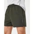 thumbnail image 5 of Slogan Printed Pocket Detail Drawstring Sport Shorts, 5 of 6