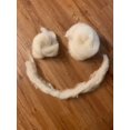 thumbnail image 2 of 8oz. Carded Natural Sheep Wool Hand Washed Clean Soft, 2 of 9