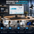 thumbnail image 3 of MSI Modern 23.8" Touchscreen Business All-in-One AI Desktop, Intel Core 7(10 Cores, Up to 4.9GHz), 16GB DDR5, 1TB SSD, FHD Camera, Wi-Fi 6E, HDMI, USB-C, Wireless Keyboard & Mouse, Windows 11, 3 of 9
