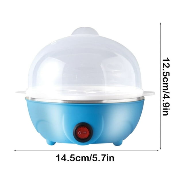 RKSTN Electric Mini Steamer Cooker Mini Multifunctional Stainless Steel Household Double Layer Boiled Eggs Breakfast Small Home Electricity Kitchen Gadgets