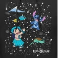 thumbnail image 2 of Men's Lilo & Stitch Aloha From Space Pull Over Hoodie Black 2X Large, 2 of 4
