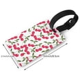 thumbnail image 4 of Daiia Cherry Durable Luggage Tags with Secure Strap Travel ID Tags Suitcase ID Tags Bag Identification Tags - Easy Identification for Men and Women, 4 of 8