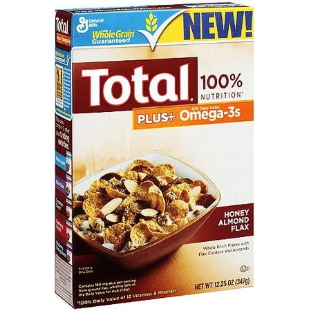 Gmills Total-hny Alm Flax Cereal Rte