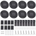 thumbnail image 1 of TRAHOO-Solar Fence Light, Outdoor Waterproof Solar Post Lights Solar Lights Outdoor Solar Gutter Lamp Step Lights for Garden, Garage, Walkway, Backyard, Patio, 1 of 4