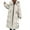 White, variant on TKLPEHG Women Jacket Winter Thickened Long Down Jacket Parka Warm Overcoat Hooded Puffer Jacket Outerwear with Pockets (Coffee,XL)