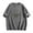 Gray, variant on Maddox Batson 2009 Washed Cotton T-shirt Unisex Crewneck Short Sleeve Casual Streetwear Tee