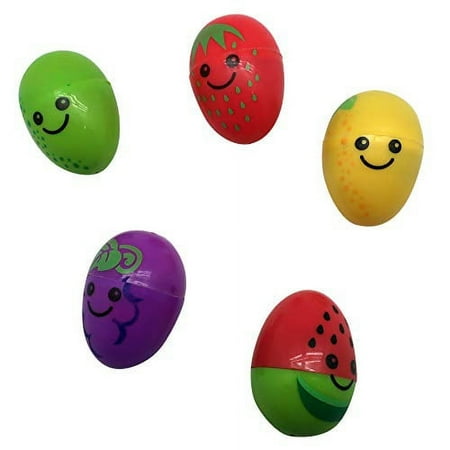 Prefilled Plastic Easter Eggs Wcupcake Erasers, Ideal For Hunt & Baskets Gift For Kids, Prize Box Toys For Classroom Party Favors For Birthday, Holiday, School, Hunting Supplies, 12 Pcs