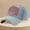 512_Blue, variant on TANGNADE Baseball Hats for Women Panel Studded Denim Casual Hat Summer Hats Beige