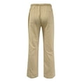 thumbnail image 3 of Vedolay Mens Compression Pants Casual Mens Elastic Waist Pants for Seniors - Adaptive Mens Pants for Elderly with Zipper and Button, 3 of 5